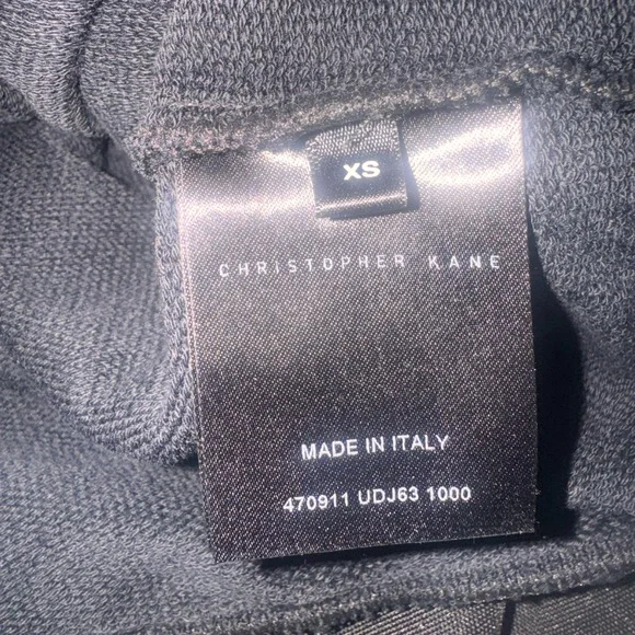 Christopher Kane Saint Teresa Virgin Mary Black Cropped Sweater Size XS Pins - Picture 11 of 16